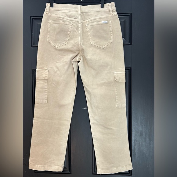 NWOT Joe's Jeans Tan Straight Leg Cargo Utility Gorpcore Stretch Jeans Size 28 - Picture 4 of 13